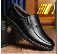 Men's classic leather shoes soft sole Business shoes Artificial leather  Oxfords Casual shoes Oxfords 40 Black