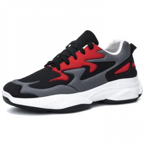 Shoes Men Shoes Sneakers Running Shoes Sport Shoes Athletic Shoes Basketball Shoes Rubber Shoes Outdoor Shoes Lightweight Breathable Sneakers Fashion New Casual Red 42