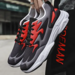 Shoes Men Shoes Sneakers Running Shoes Sport Shoes Athletic Shoes Basketball Shoes Rubber Shoes Outdoor Shoes Lightweight Breathable Sneakers Fashion New Casual Red 42