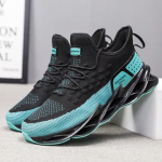 Shoes Men Shoes Sneakers  Running Shoes Sport Shoes Athletic Rubber Shoes Outdoor Shoes Casual Shoes Lightweight Breathable Sneakers Fashion New Black blue 40