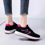 New Arrivals women's cloth shoes ladies' casual sports shoes students shoes girls fashion sneakers running shoes athletic Black 37